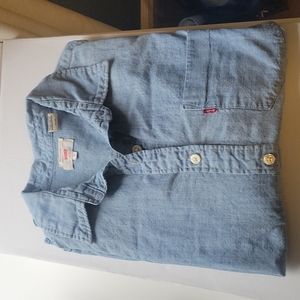 Levis Chambray Boyfriend Fit Button Down